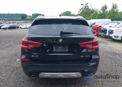2020 BMW X3 Sdrive30I z USA, uszkodzony, nr VIN 5UXTY3C08LLU71771